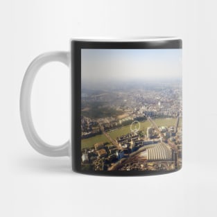 Aerial View of London and the River Thames Mug